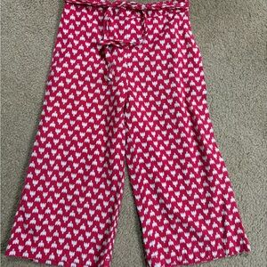 Zudio Kids Red and White tulip Patterned Pants